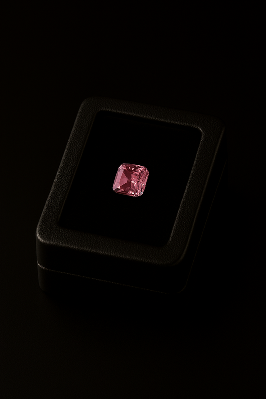 Pink Moissanite