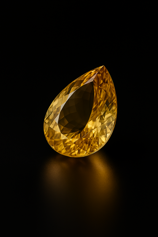 Teardrop Citrine